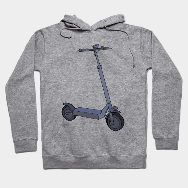 Fun Electric Scooter Hoodie by DiegoCarvalho